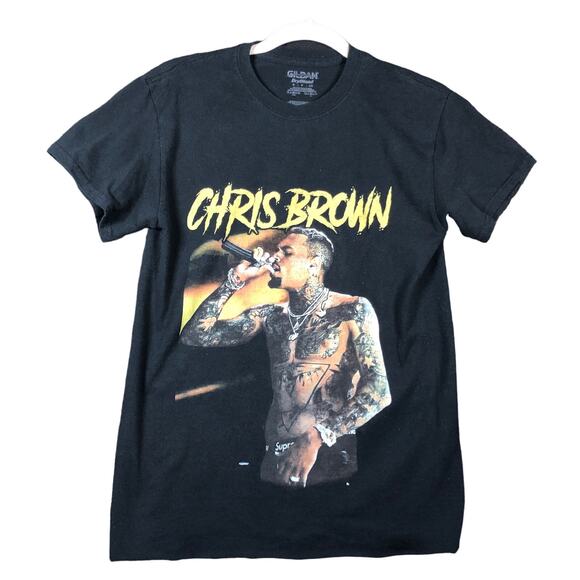 Chris Brown Heartbreak On a Full Moon Tour 2018 Unisex Stretch Small - Picture 1 of 10
